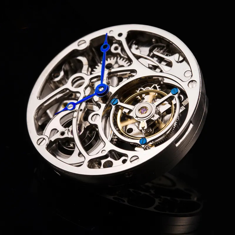 Aesop Leather Tourbillon Mechanical Watch - Image 3
