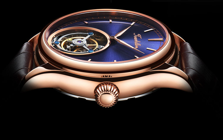 Aesop Leather Tourbillon Mechanical Watch - Image 6